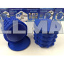 Форма для заморозки льда Ice Cube Maker с крышкой синяя